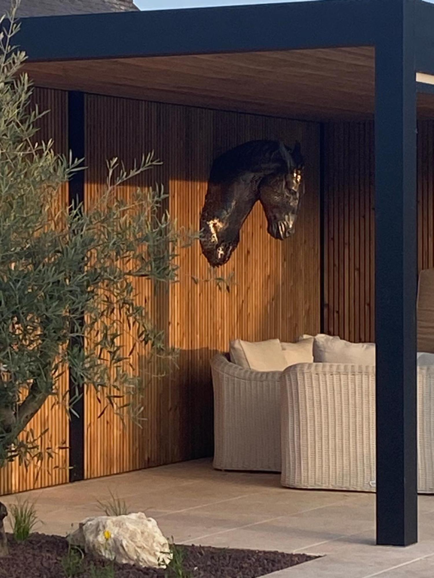 Hotel Le Cheval Bleu Larcay Exterior foto